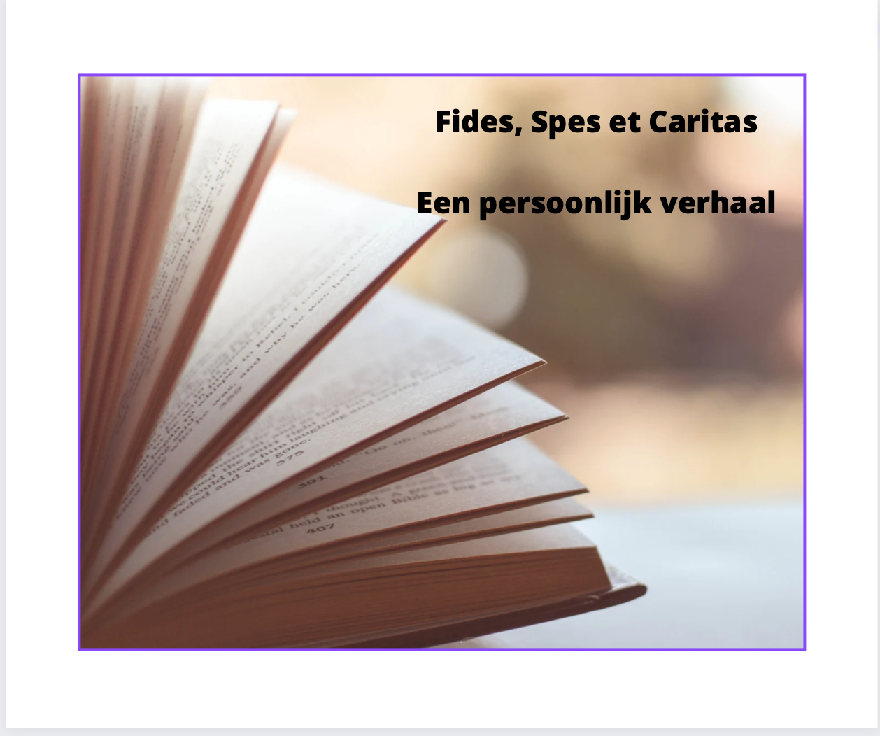 Fides, Spes et Caritas